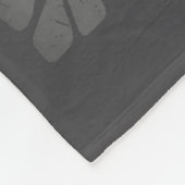 Give Thanks To The Lord Floral Boho Retro Thanksgi フリースブランケット (角)