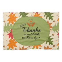Give Thanks to the Lord | Personalized Fall 
