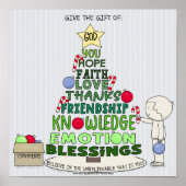 Give the Gift of:  Word Tree ポスター (正面)