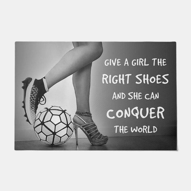 Give The Girl The Right Shoes, Conquer The World ドアマット (正面)