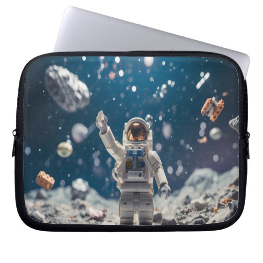 Give Them a Space Man on Their Own Electronics Bag ラップトップスリーブ (正面)