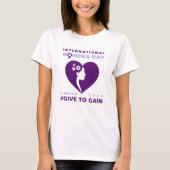 Give To Gain 国際女性デー 2026 Tシャツ (正面)