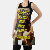 Give Us This Day Our Daily Bread." (Matthew 6:11)  エプロン (インサイチュ)