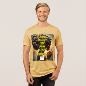 Give Us This Day Our Daily Bread." (Matthew 6:11)  トライブレンドＴシャツ (正面全面)