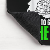 Give You The Bird Racket Shuttle Hobby Badminton P マウスパッド (コーナー)