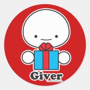 Giverステッカーシート(より大きいサイズ) ラウンドシール
