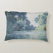 Givernyの近くのセーヌ河のクロード・モネ|の枝 アクセントクッション (裏面)