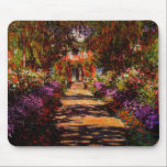 GivernyのMonetの庭のクロウドのMonet細道 マウスパッド<br><div class="desc">GivernyでMonetの庭の彼の人気があるな風景画の細道を特色にしているクロード・モネ緑、オレンジおよび紫色の強度に(1840年- 1926年)によるファインアートの最高傑作は基づいていました。それはクロード・モネのファンのための魅力的なマウスパッドを作ります。</div>