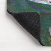 Givernyクロード・モネのノルウェーのボート マウスパッド (コーナー)