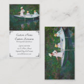 Givernyクロード・モネのノルウェーのボート 名刺 (正面/裏面)