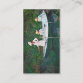 Givernyクロード・モネのノルウェーのボート 名刺 (裏面)