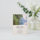 Givernyクロード・モネの近くのセーヌ河の朝 名刺 (スタンド正面)