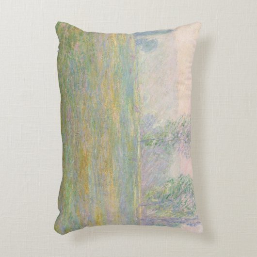 Giverny 1888年のクロード・モネ|草原 アクセントクッション (正面(垂直))