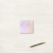 Giving flowers(pattern) ポストイット (デスク上)