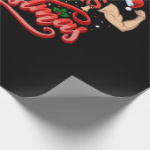 Giving Myself Muscles Christmas ラッピングペーパー (角)