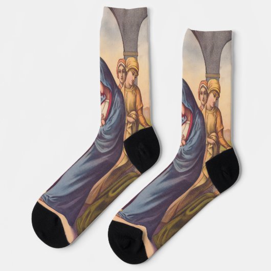 Giving the child John a name ソックス (左)