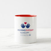 Giving Tuesday Mug ツートーンマグカップ (中央)