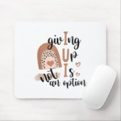 Giving Up Is Not Option Iui Rainbow Fertility Endo マウスパッド (マウス)