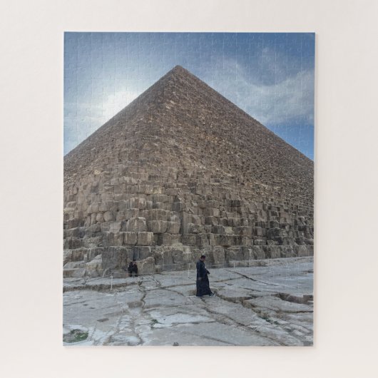 Giza Pyramid Egypt ジグソーパズル (縦)