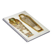 Gizehからのcerements、容積の場合そしてミイラ ノートブック (右側)