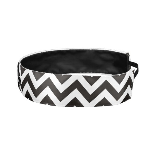 GIZGパターン – 黒+背景とアイディア アスレチックヘッドバンド (右)