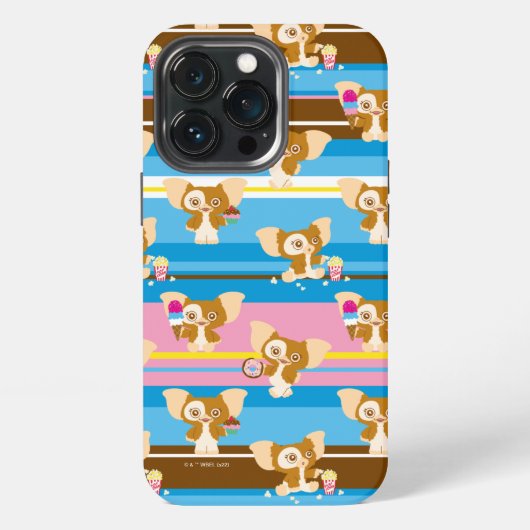 Gizmo | かわいいコミック パターン iPhoneケース (裏面)