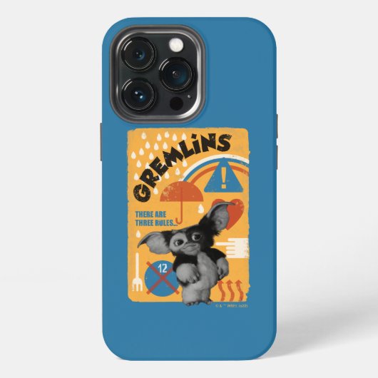 Gizmo | 3つの掟 iPhoneケース (裏面)