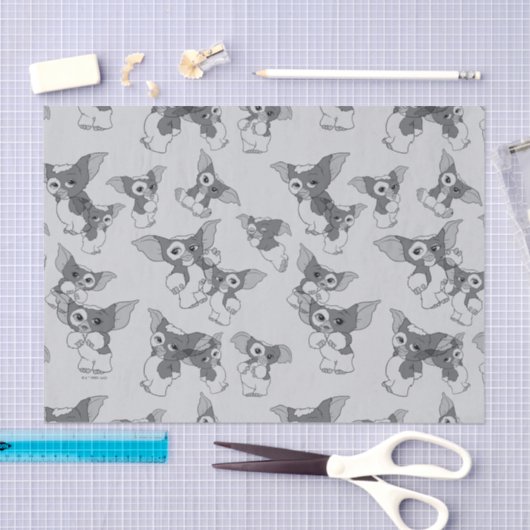 Gizmo | Black & White Pattern 薄葉紙 (クラフト)