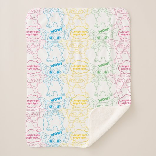 Gizmo | Bright Light! Bright Light! シェルパブランケット (正面)