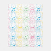 Gizmo | Bright Light! Bright Light! フリースブランケット (正面)