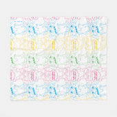 Gizmo | Bright Light! Bright Light! フリースブランケット (正面(横))