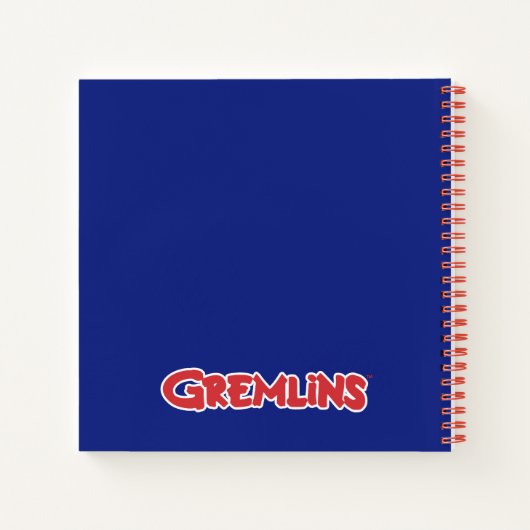 Gizmo | Do Not Feed After Midnight ノートブック (裏面)