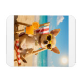 Gizmo en vacances マグネット (横)