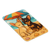 Gizmo in Love – Beach Day with His Sweetheart マグネット (右側)