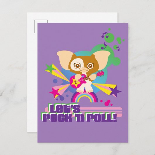 Gizmo | Let's Rock 'n Roll ポストカード (正面/裏面)