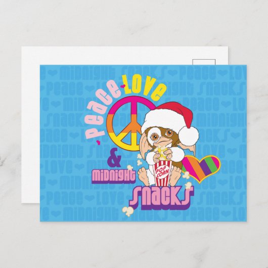 Gizmo | Peace Love & Midnight Snacks ポストカード (正面/裏面)