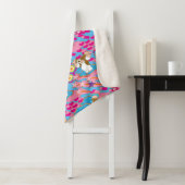 Gizmo | Pink Peace & Love Pattern シェルパブランケット (インサイチュ)