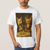 Gizmo’s Romantic Dinner – Champagne & Love Tシャツ (正面)