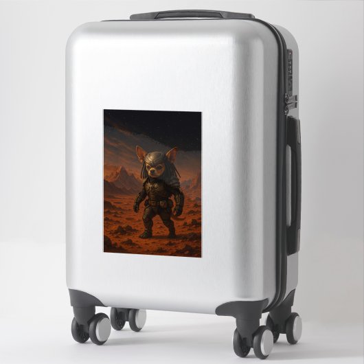 Gizmo the Predator on Mars シール (スーツケース)