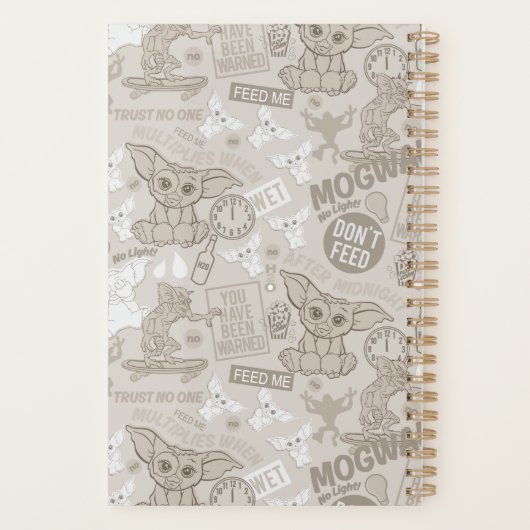 Gizmo | There Are Three Rules プランナー手帳 (裏面)