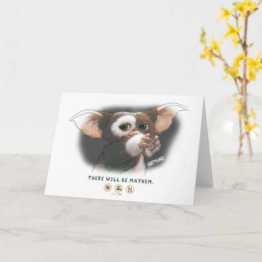 Gizmo There Will Be Mayhem カード (黄色い花)