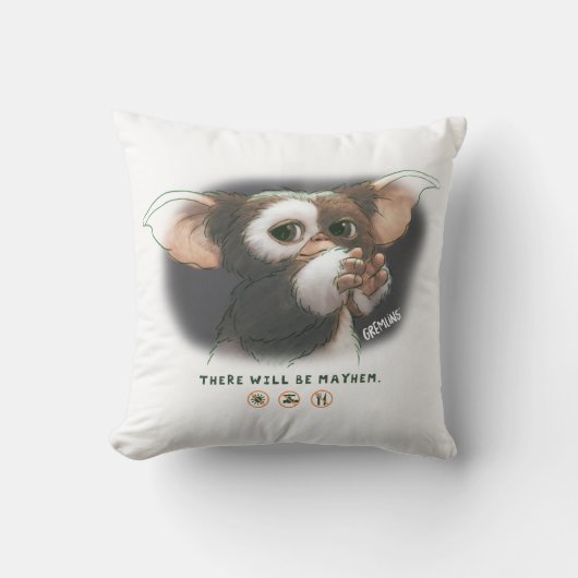 Gizmo There Will Be Mayhem クッション (正面)