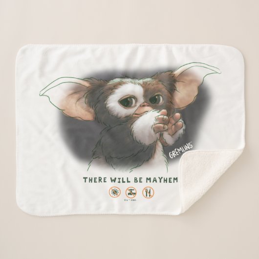 Gizmo There Will Be Mayhem シェルパブランケット (正面(横))