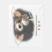 Gizmo There Will Be Mayhem フリースブランケット (正面)