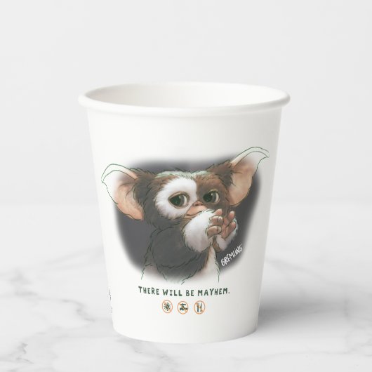Gizmo There Will Be Mayhem 紙コップ (正面)