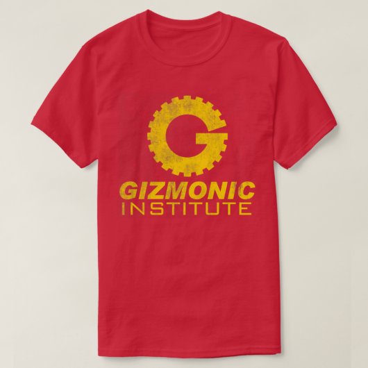 Gizmonic Instituteの悩み Tシャツ (デザイン正面)