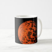 Gj 436と呼ばれる星を周回するExoplanet Ucf-1.01。 コーヒーマグカップ (正面右)