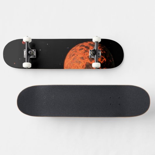 Gj 436と呼ばれる星を周回するExoplanet Ucf-1.01。 スケートボード (横)