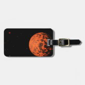 Gj 436と呼ばれる星を周回するExoplanet Ucf-1.01。 ラゲッジタグ (正面横)