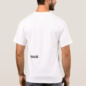 GJA Designによる大胆な神話のドラゴン グラフィック Tシャツ (裏面)